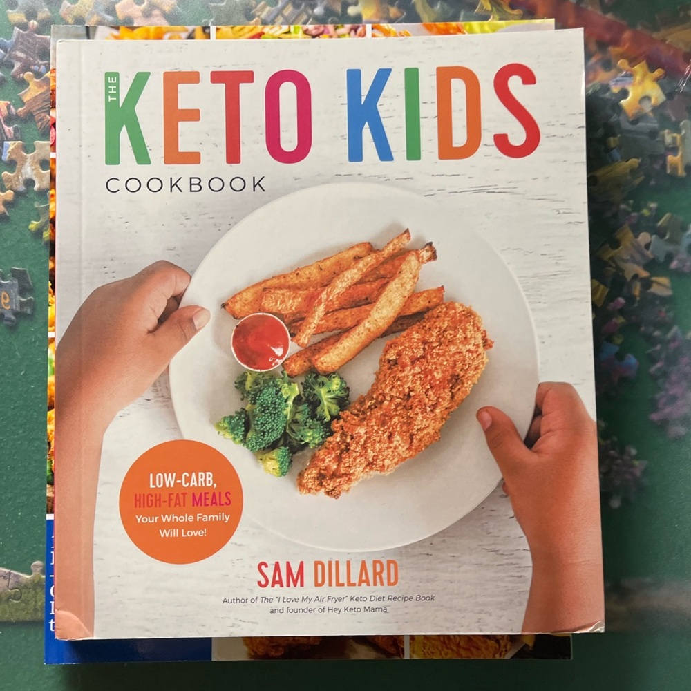 🌵3 Books Keto Air Fryer, Keto Kids‎ & keto Diet Cookbooks